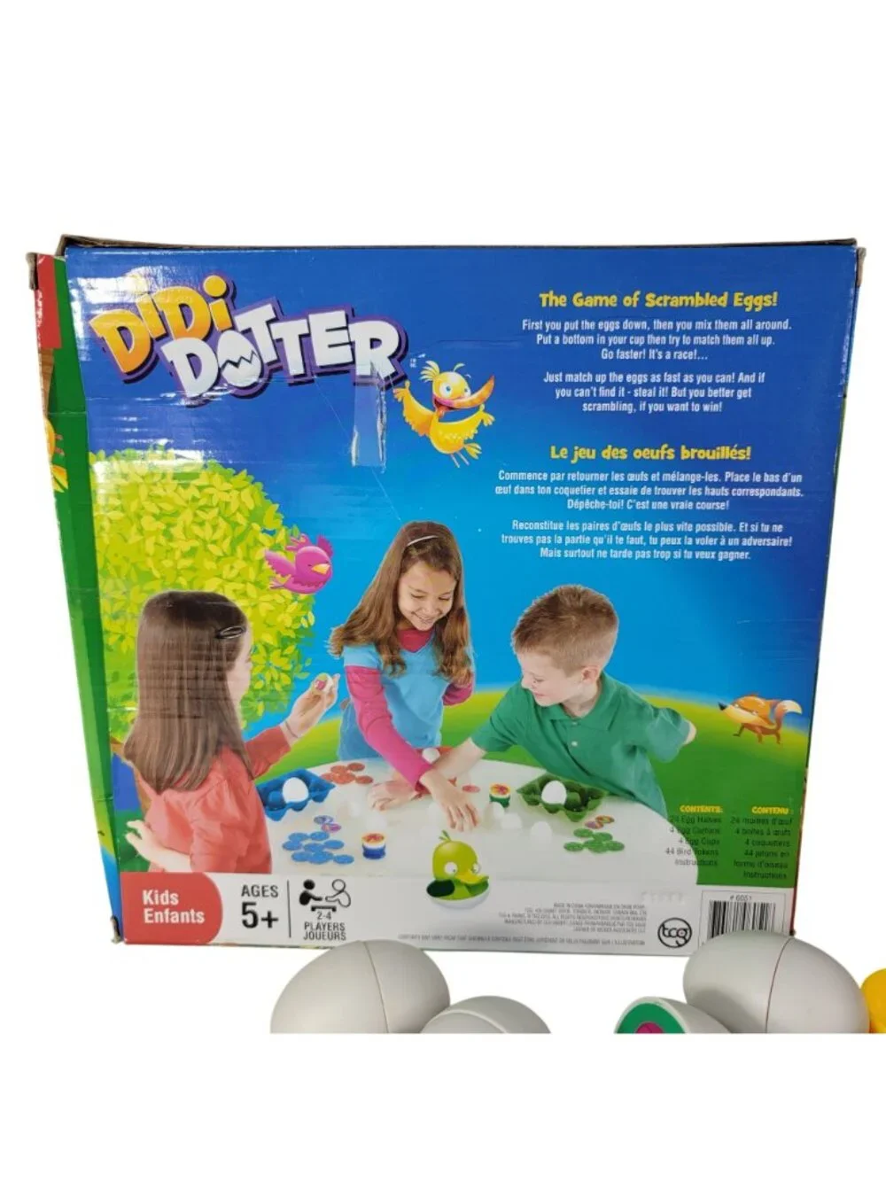 Didi Dotter Matching Memory Game Ages 5+ Eggs Birds Magnetic Homeschool Complete